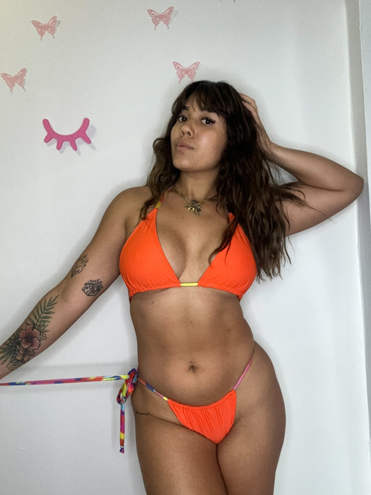 Orange Colorfully swim