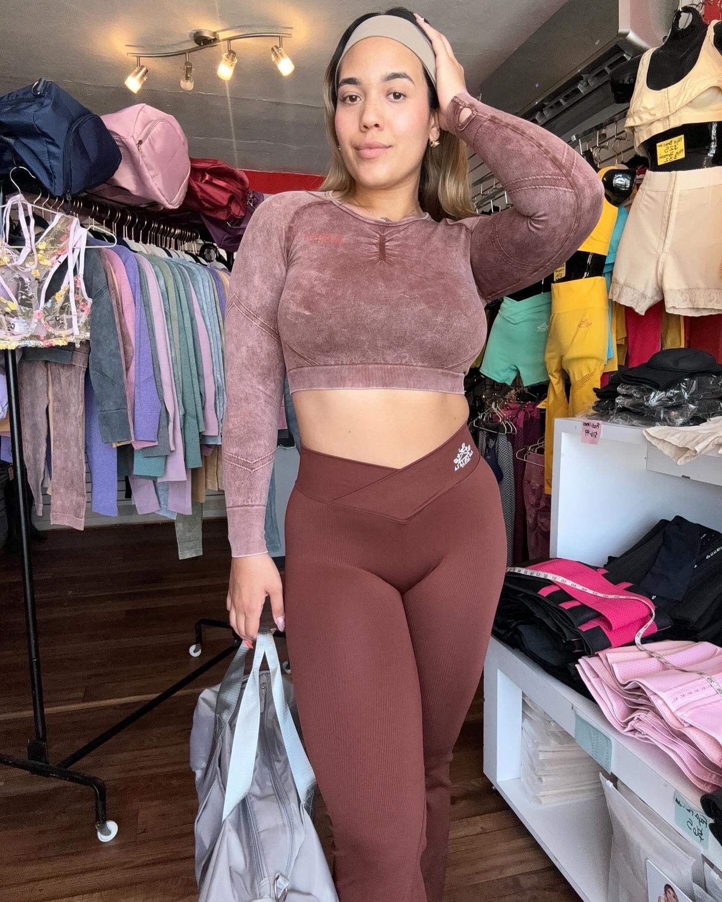 Brown Leggings Bell